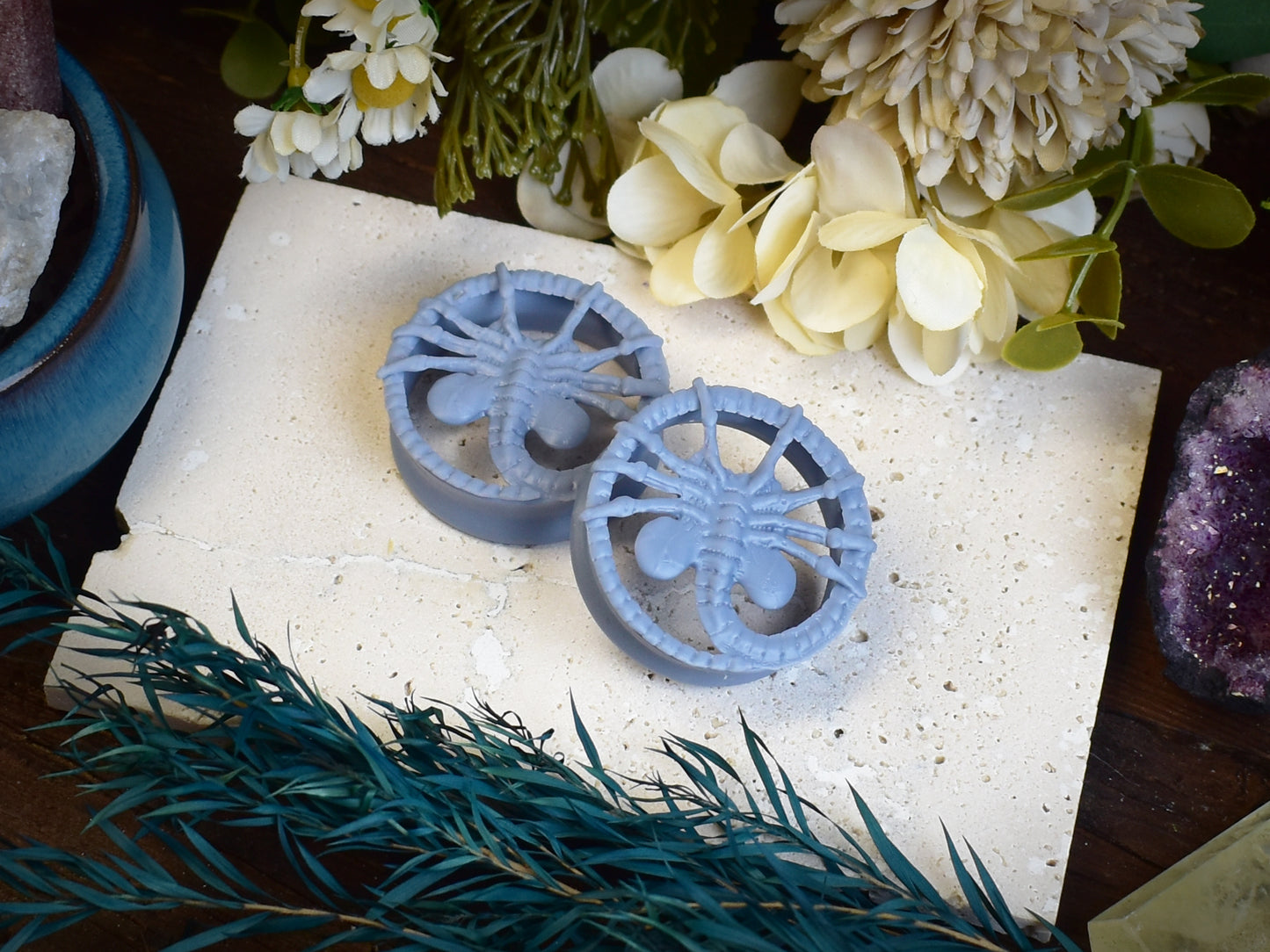 Túneles para Orejas con Facehugger | 14 Colores