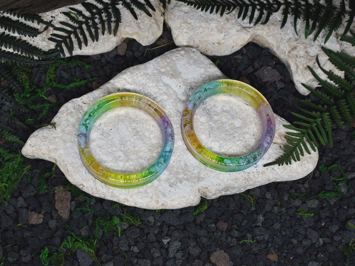 Tunele do uszu 60mm | Gruba ścianka | Para Spirit Of Copper