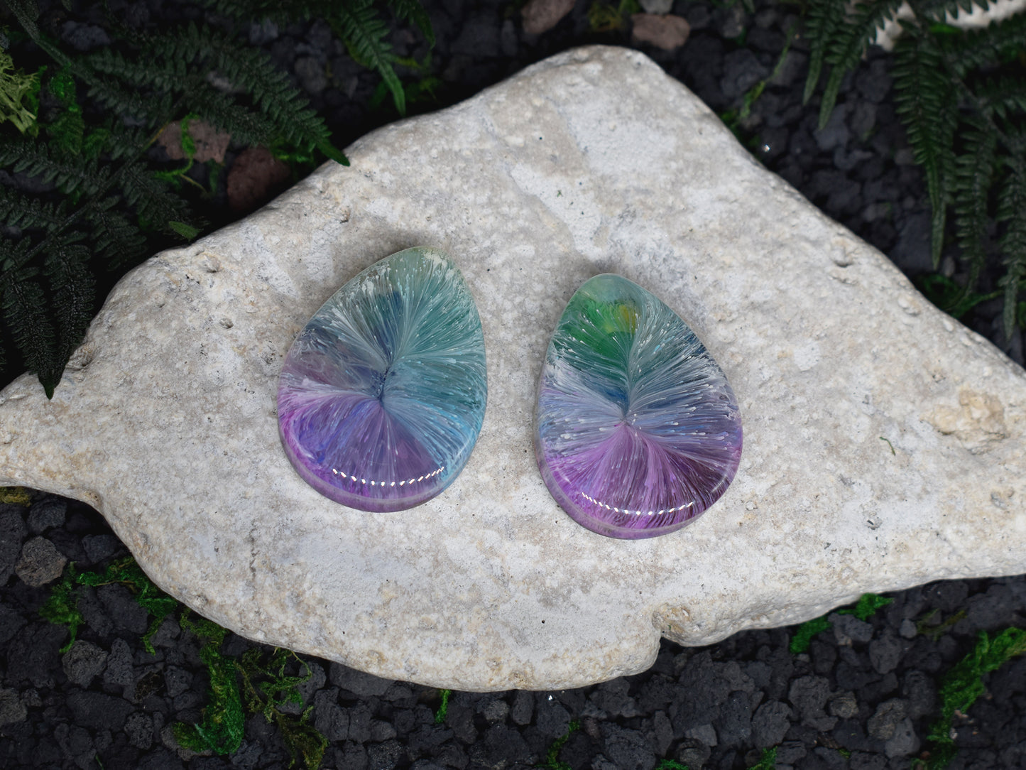 Plugi do uszu łezki 38mm | Para Spirit Of Copper