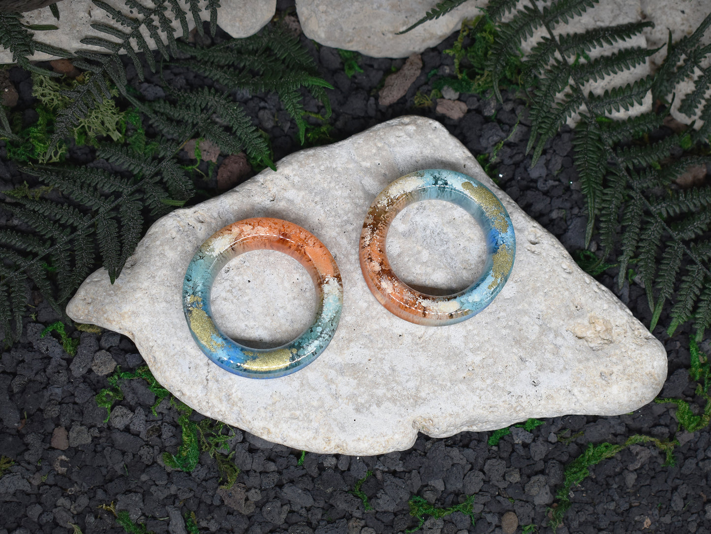 Tunele do uszu 48mm | Gruba ścianka | Para Spirit Of Copper