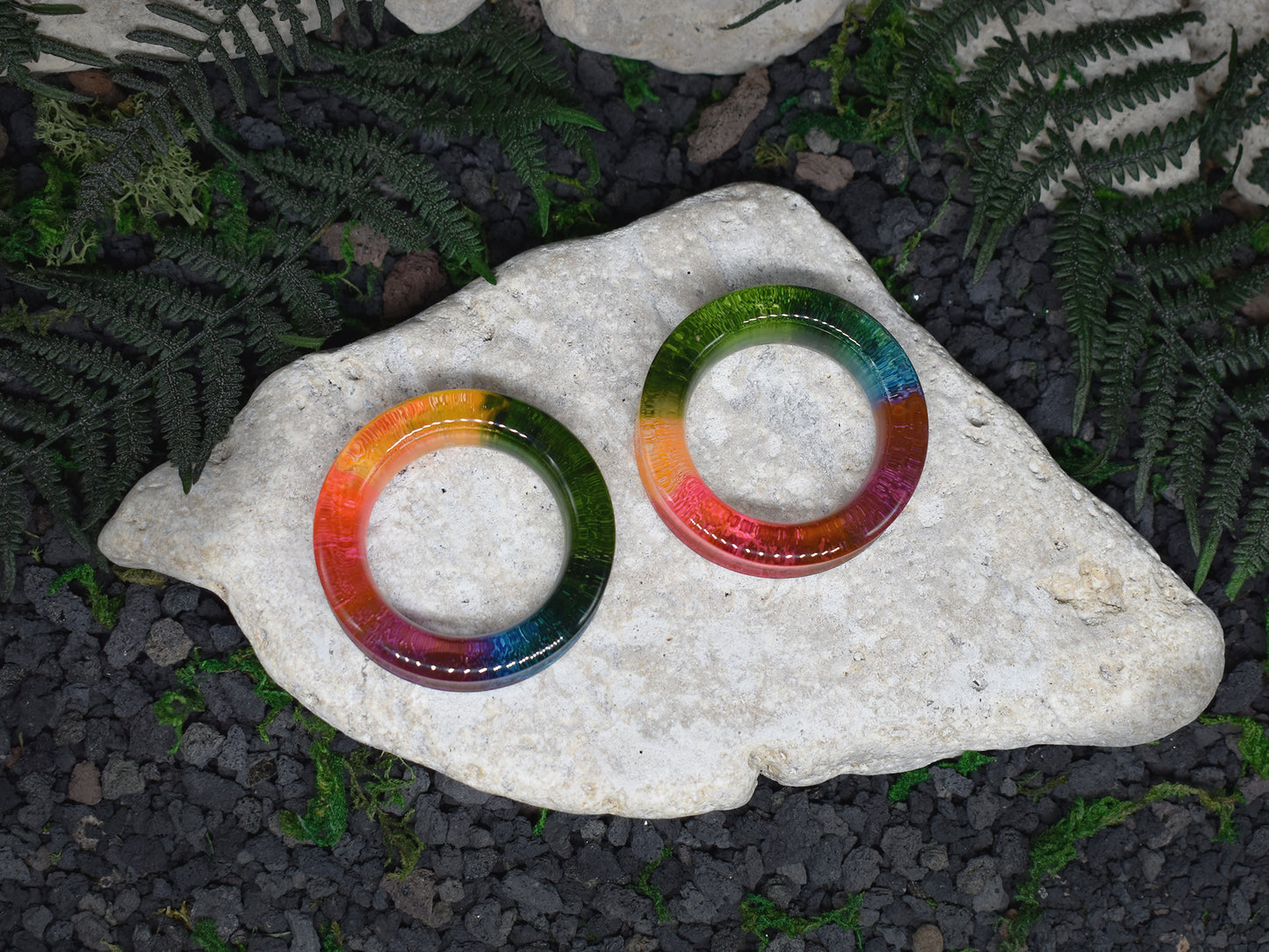 Tunele do uszu 48mm | Gruba ścianka | Para Spirit Of Copper