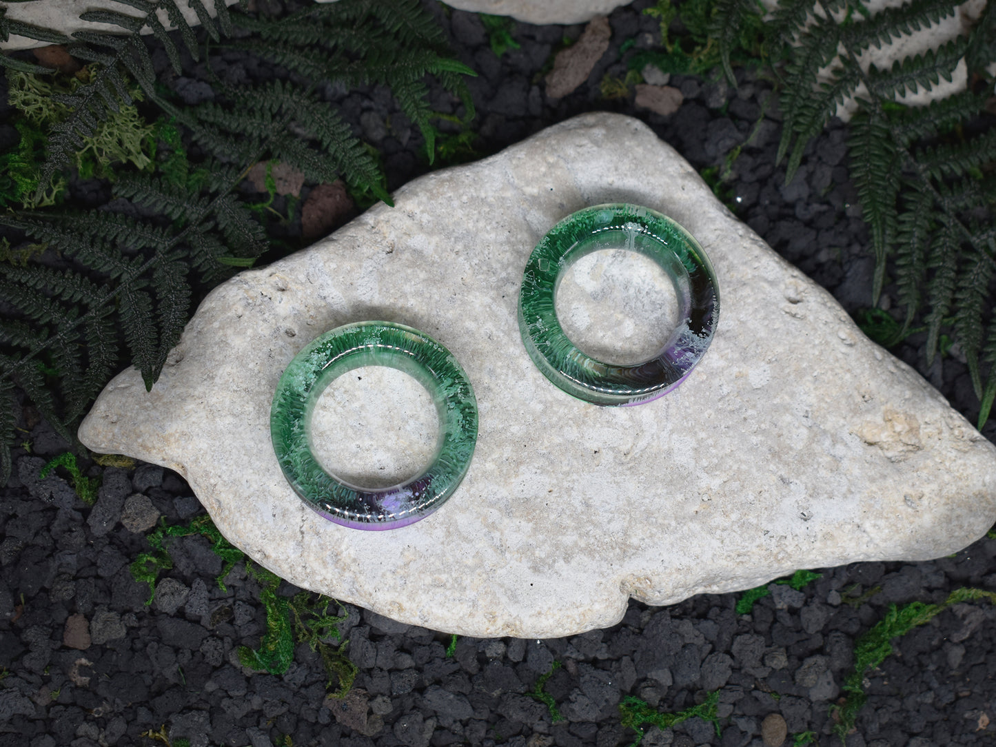 Tunele do uszu 40mm | Gruba ścianka | Para Spirit Of Copper