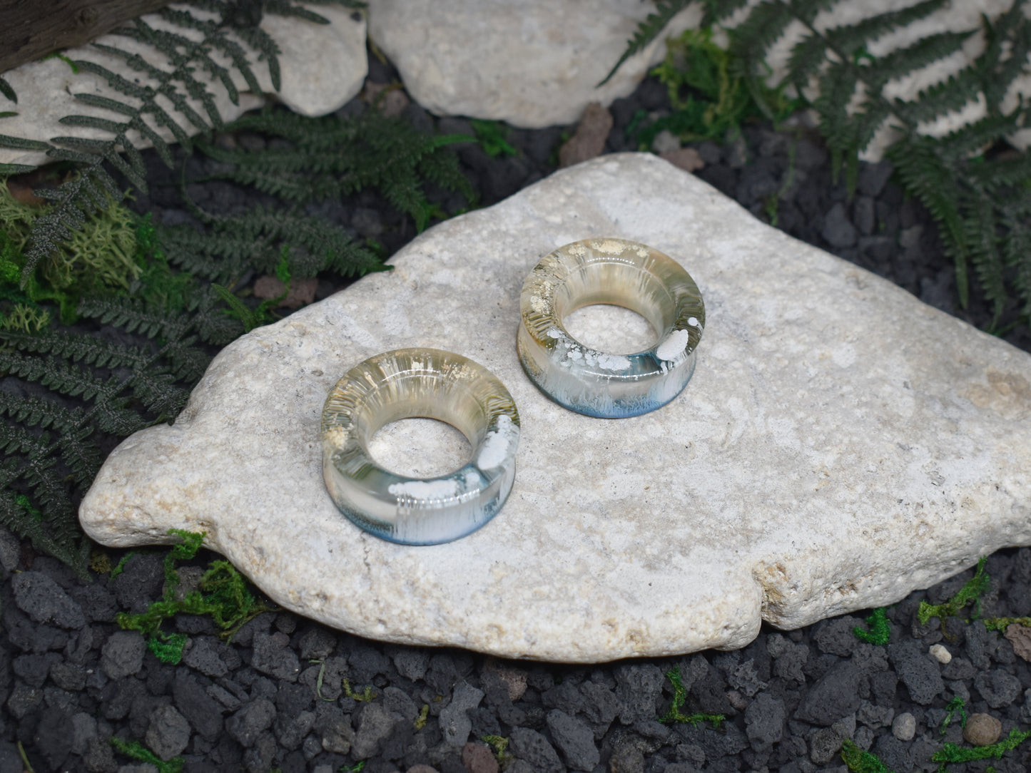 Tunele do uszu 32mm | Gruba ścianka | Para Spirit Of Copper