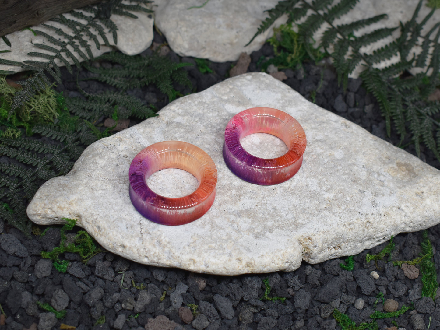 Tunele do uszu 36mm | Gruba ścianka | Para Spirit Of Copper