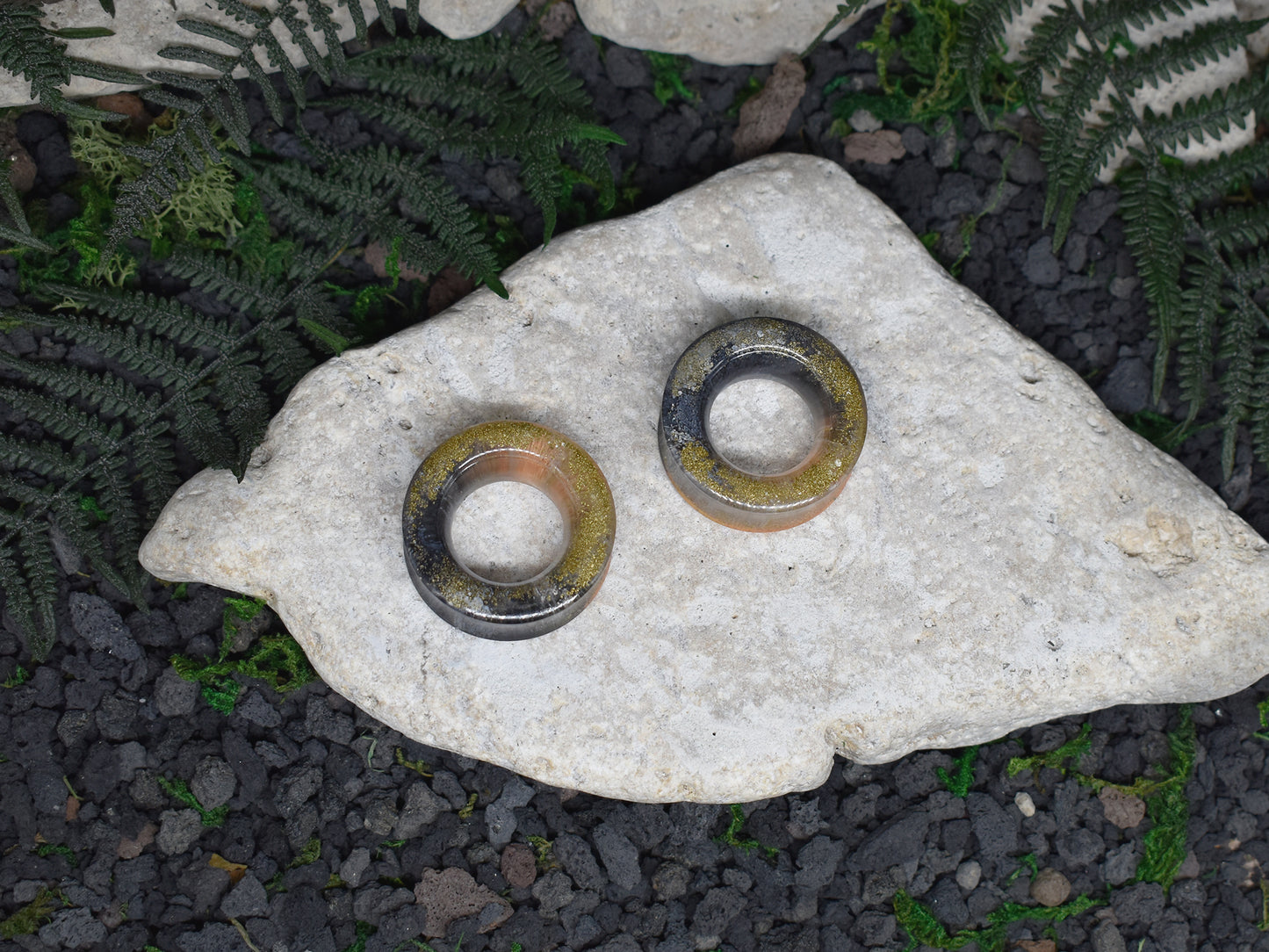 Tunele do uszu 32mm | Gruba ścianka | Para Spirit Of Copper