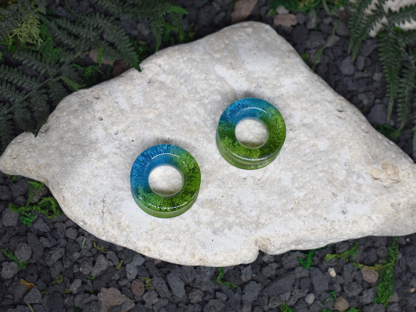 Tunele do uszu 28mm | Gruba ścianka | Para Spirit Of Copper