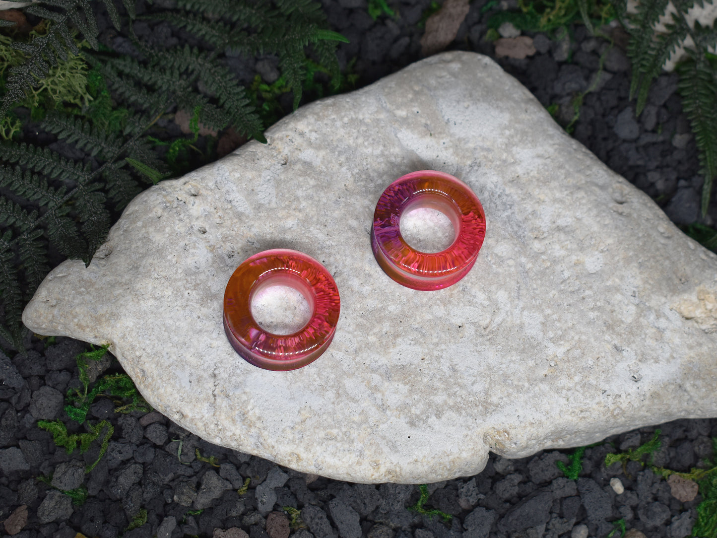 Tunele do uszu 26mm | Gruba ścianka | Para Spirit Of Copper