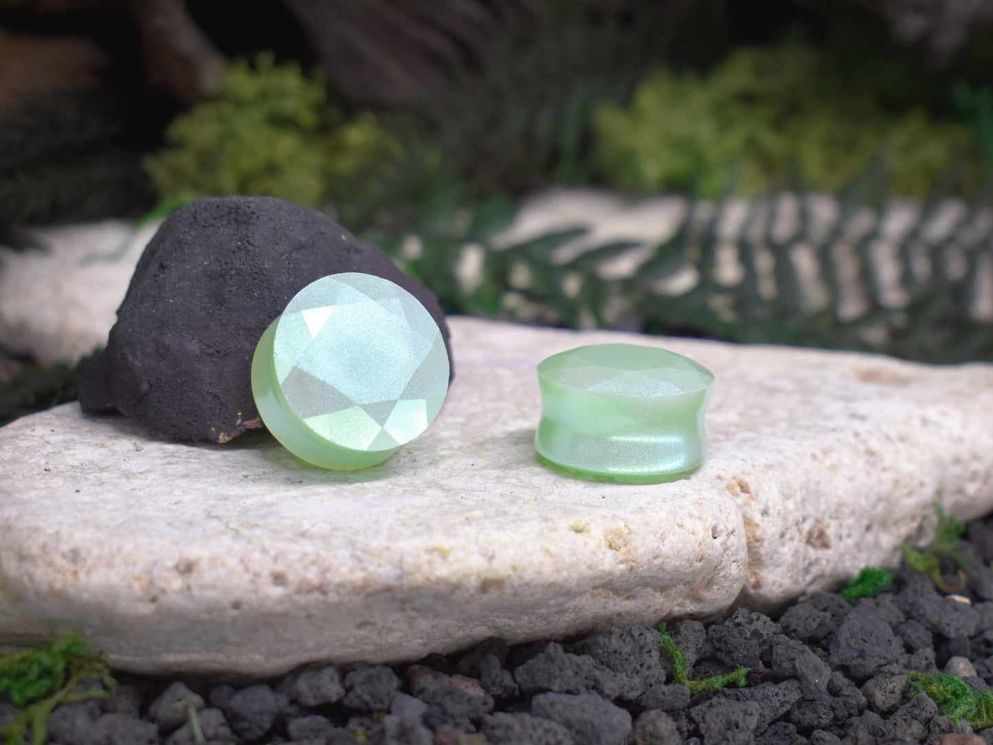 Fasetowane plugi do uszu 10-25mm | Para Spirit Of Copper