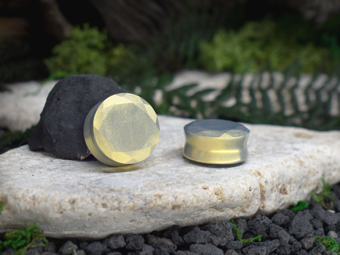 Fasetowane plugi do uszu 10-25mm | Para Spirit Of Copper