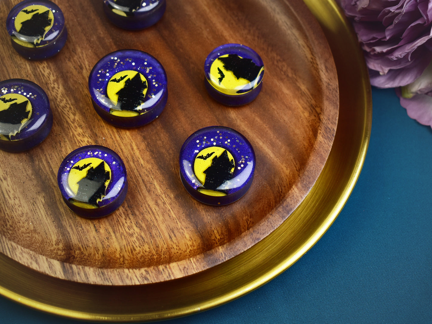 Plugi do uszu 26-32mm | Pair | Halloween, Zamek Drakuli Spirit Of Copper