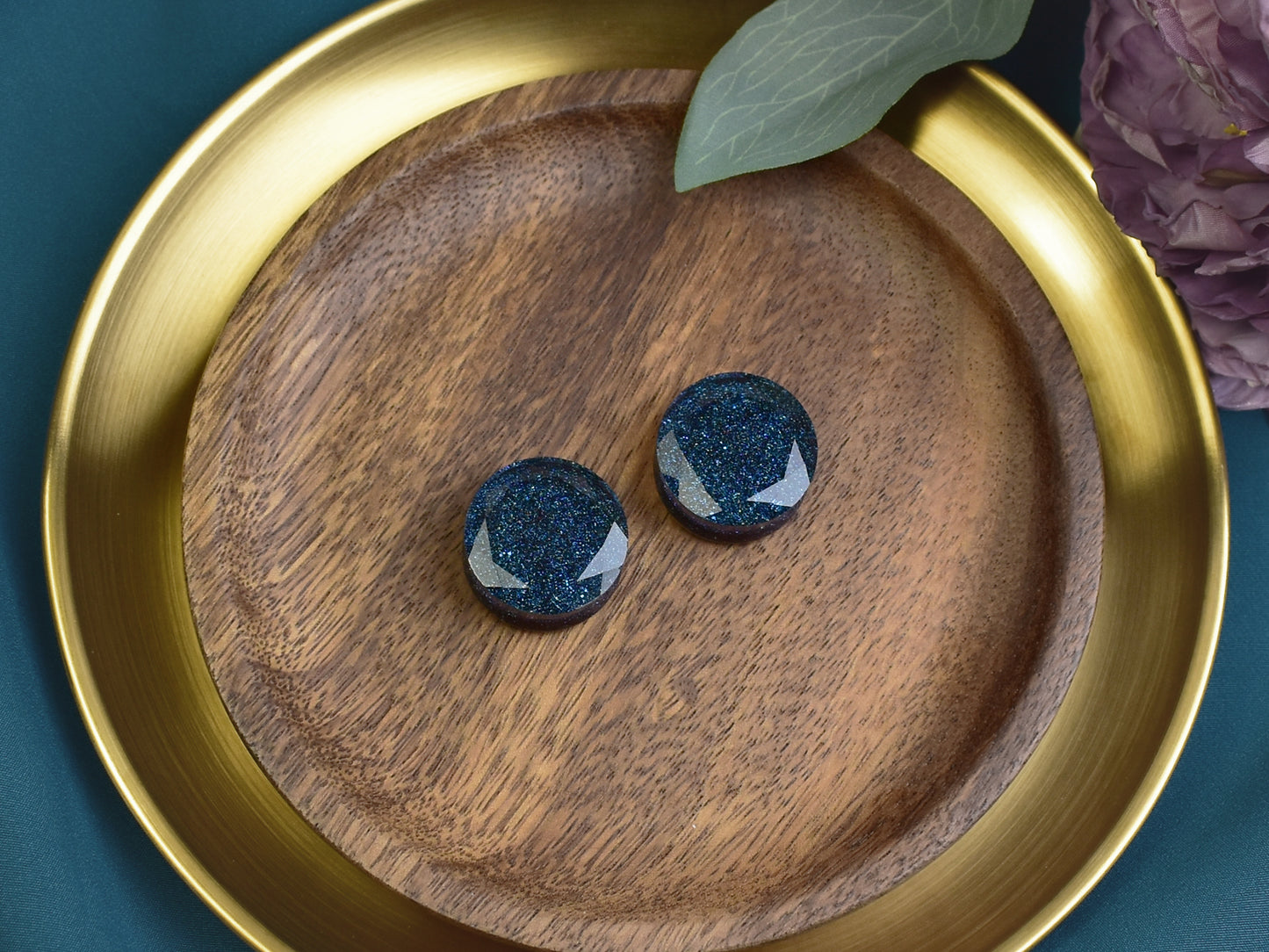 Fasetowane plugi do uszu 25mm | Para Spirit Of Copper