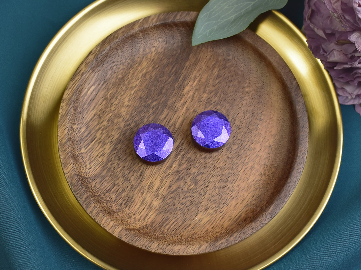 Fasetowane plugi do uszu 22mm | Para Spirit Of Copper