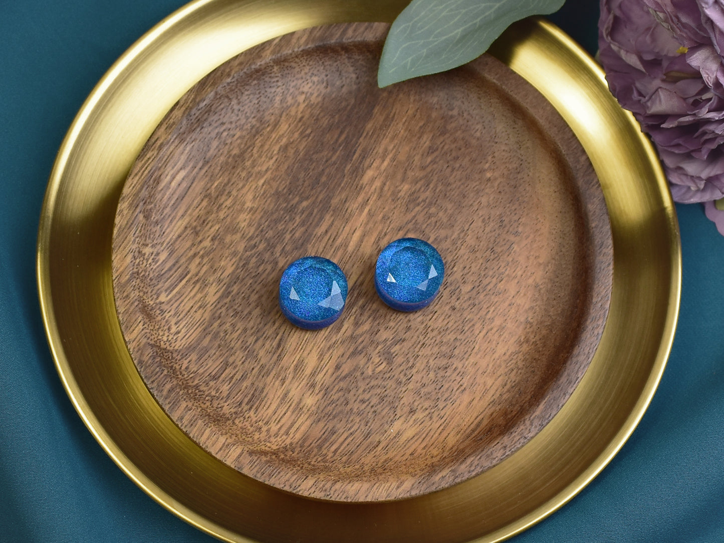 Fasetowane plugi do uszu 19mm | Para Spirit Of Copper