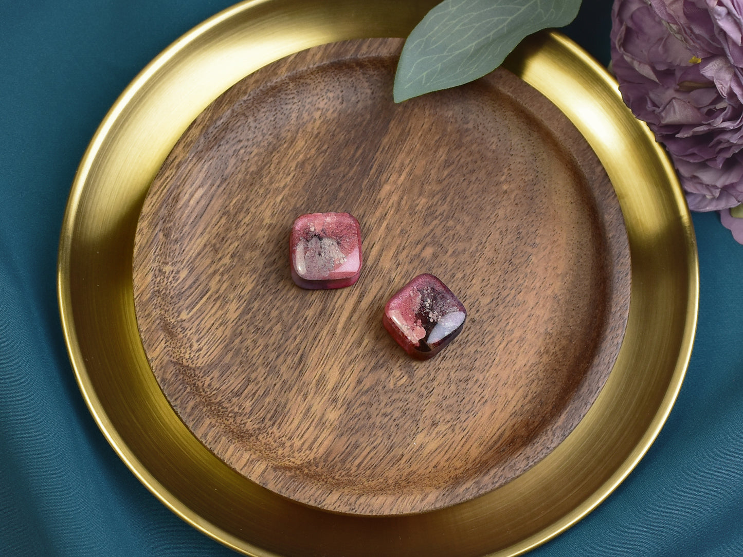 Plugi do uszu 22mm | kwadratowe | Para Spirit Of Copper