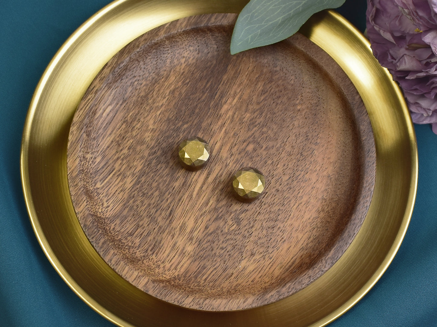 Fasetowane plugi do uszu 14mm | Para Spirit Of Copper