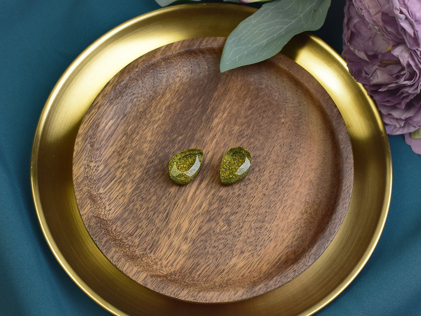 Fasetowane plugi do uszu 16mm | łezki | Para Spirit Of Copper