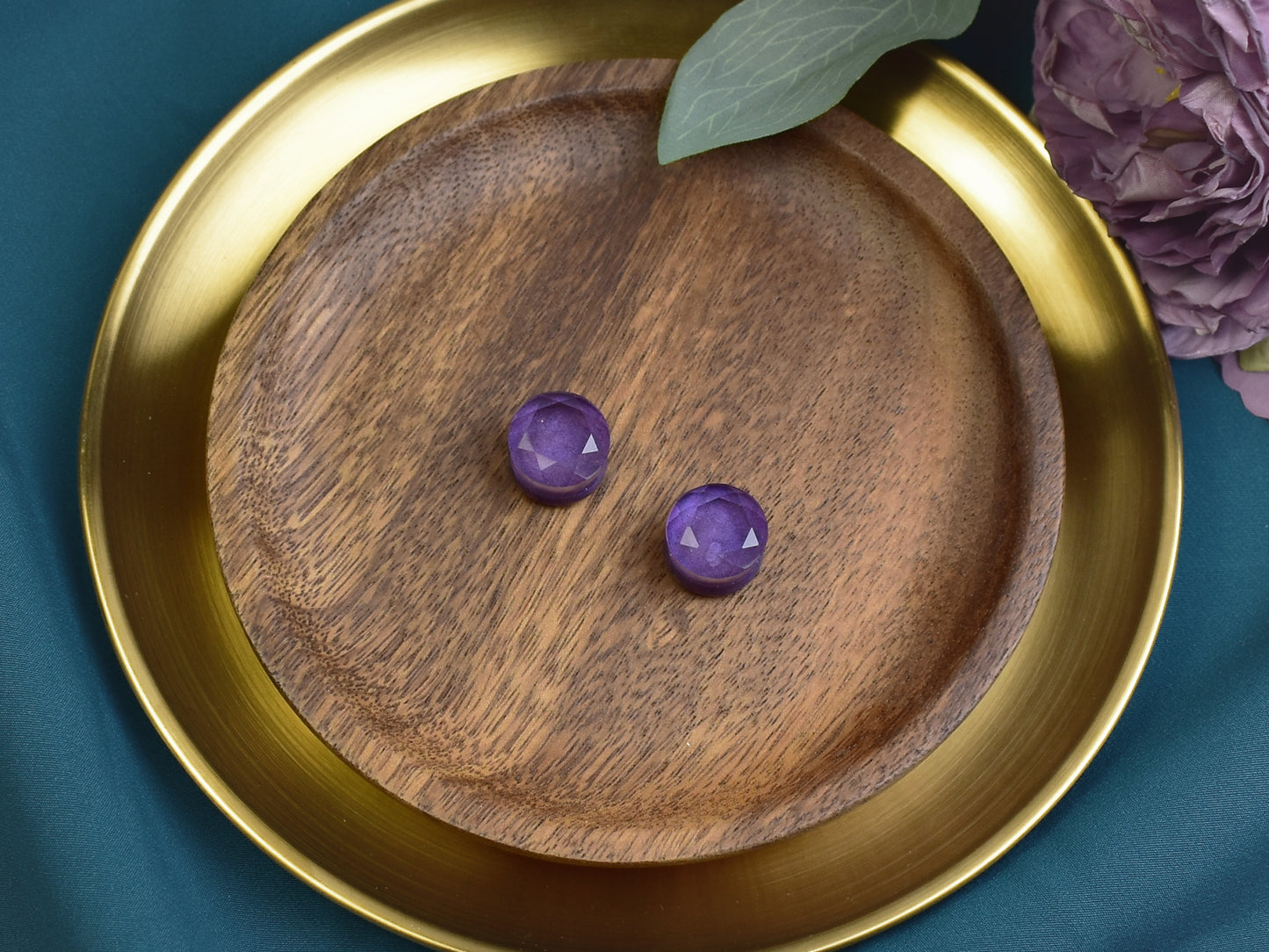 Fasetowane plugi do uszu 16mm | Para Spirit Of Copper