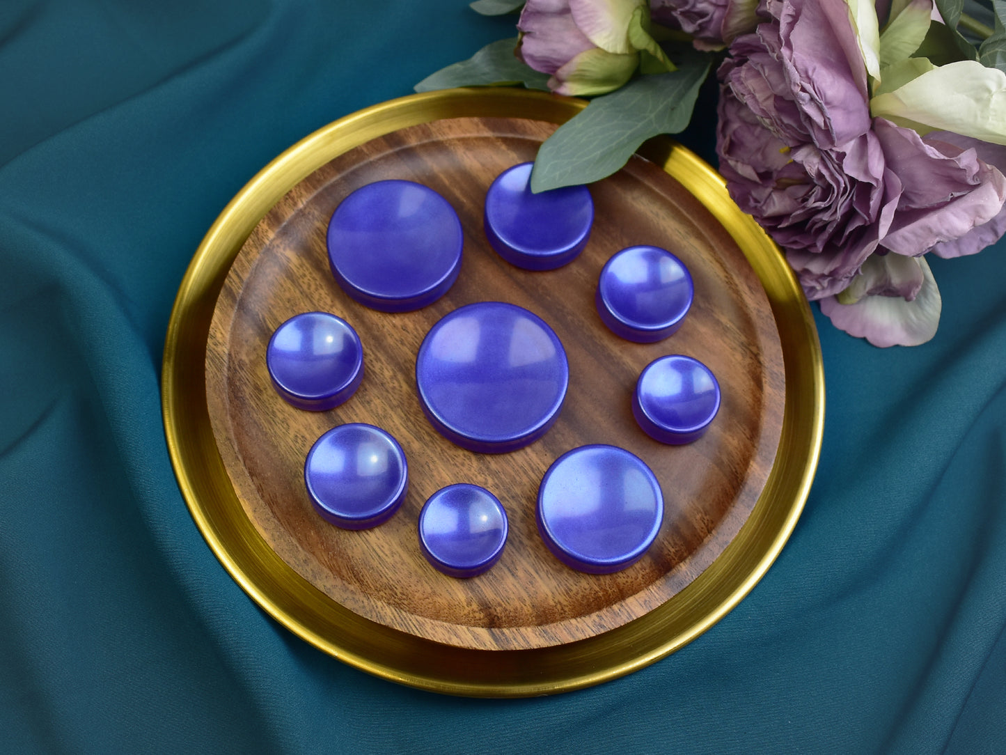 Wklęsłe plugi do uszu 28-50mm | Para Spirit Of Copper