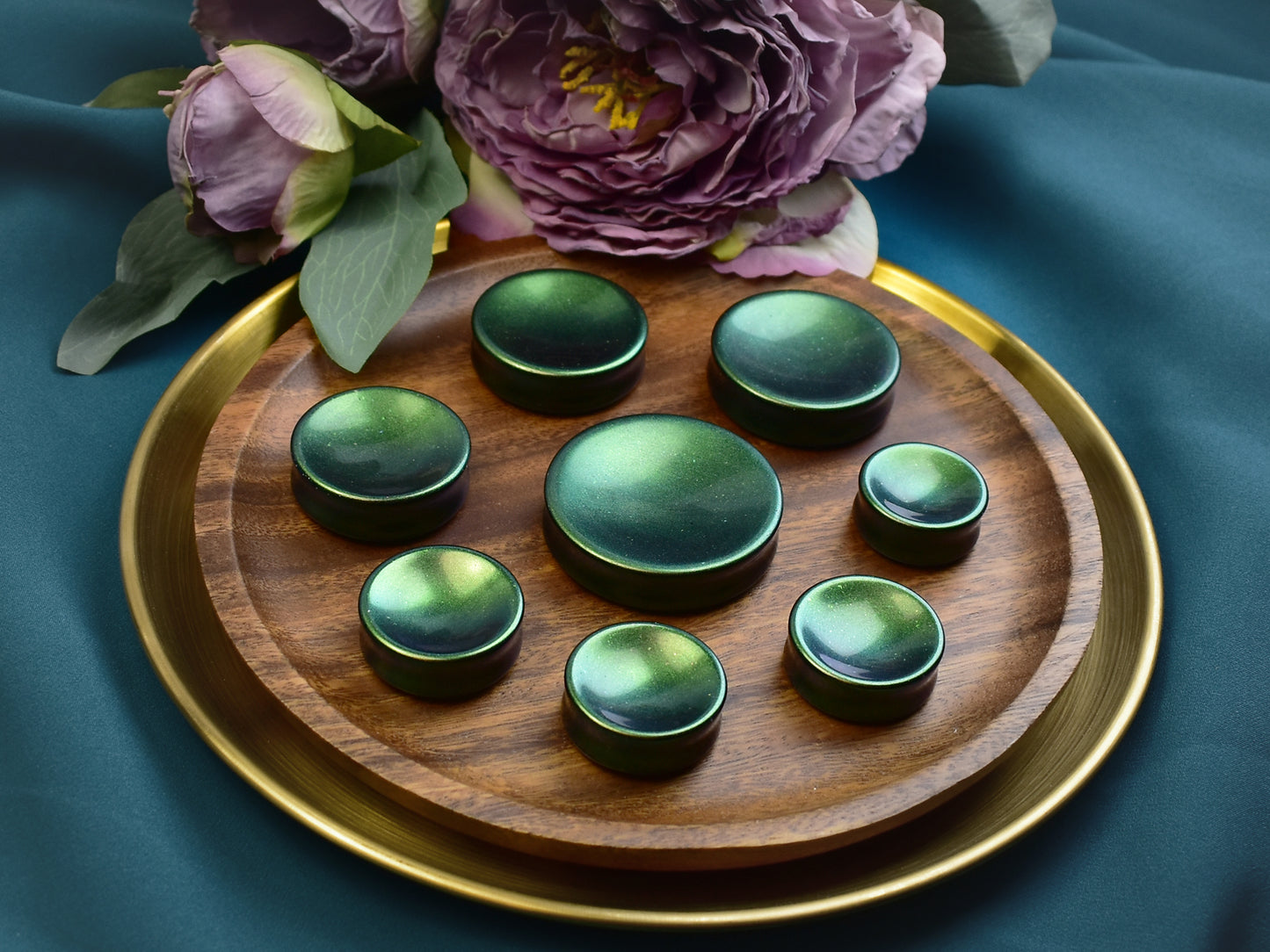 Wklęsłe plugi do uszu 28-50mm | Para Spirit Of Copper