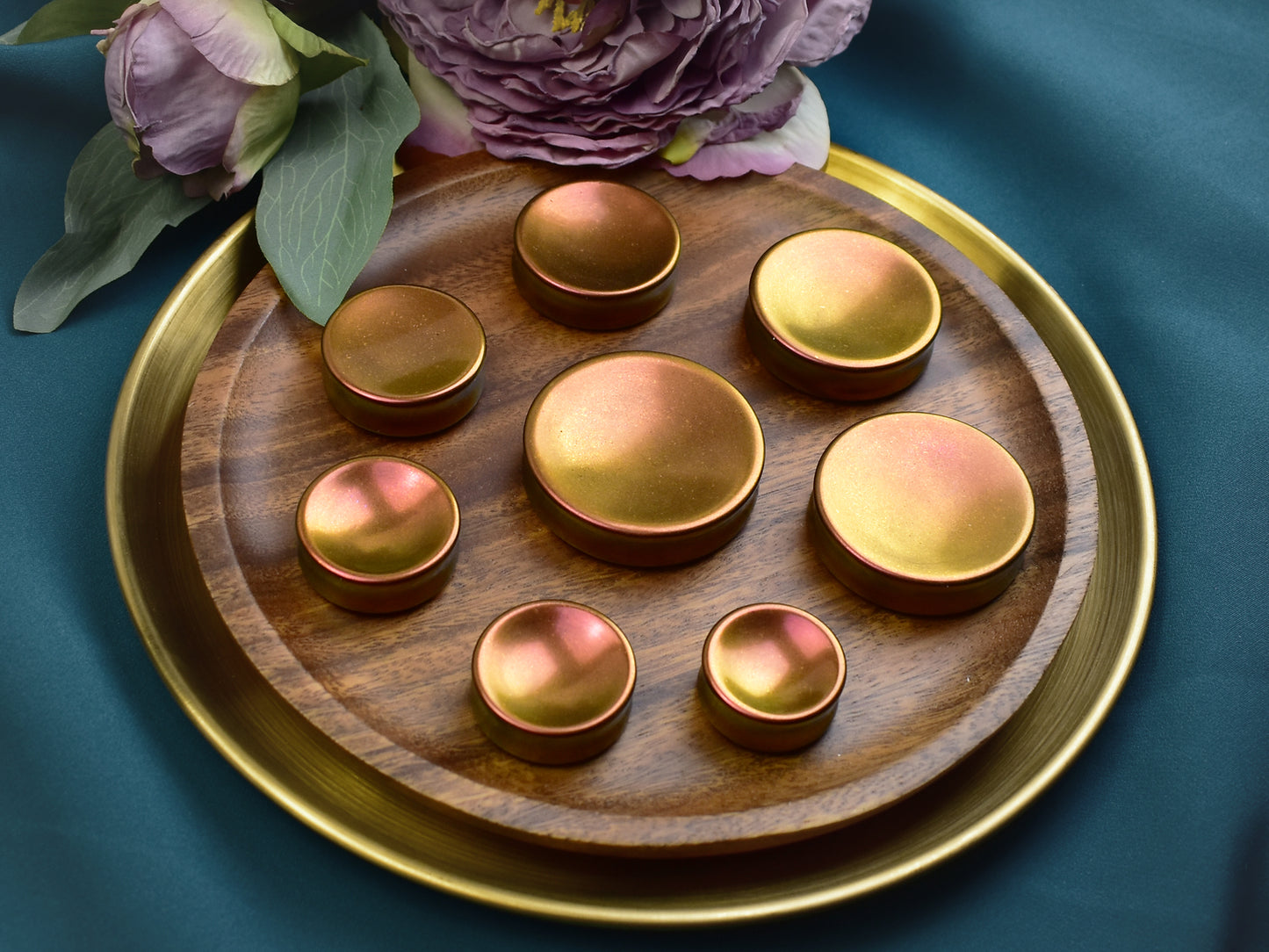 Wklęsłe plugi do uszu 28-50mm | Para Spirit Of Copper