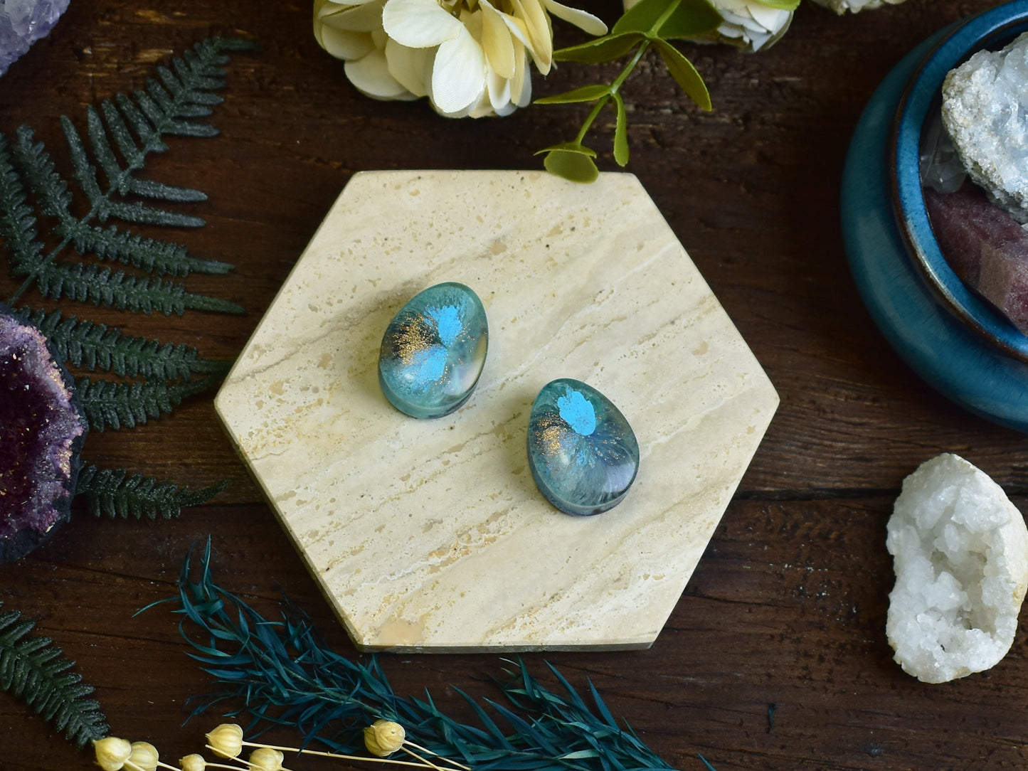 Plugi do uszu łezki 22mm | Para Spirit Of Copper