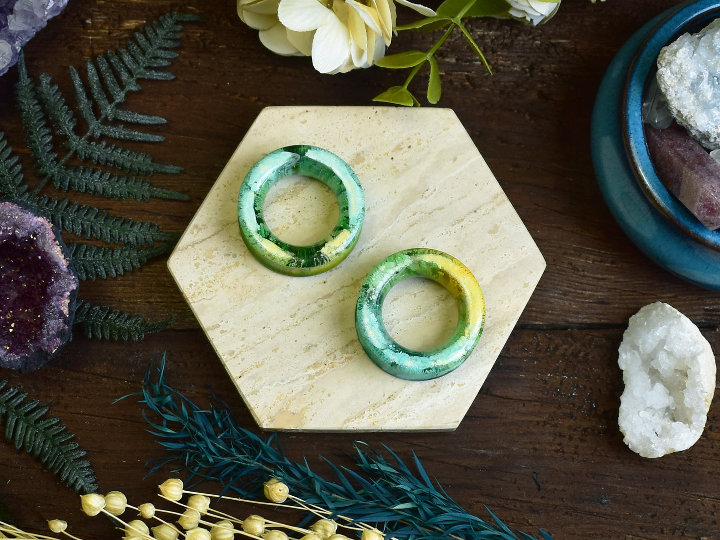 Tunele do uszu 36mm | Gruba ścianka | Para Spirit Of Copper