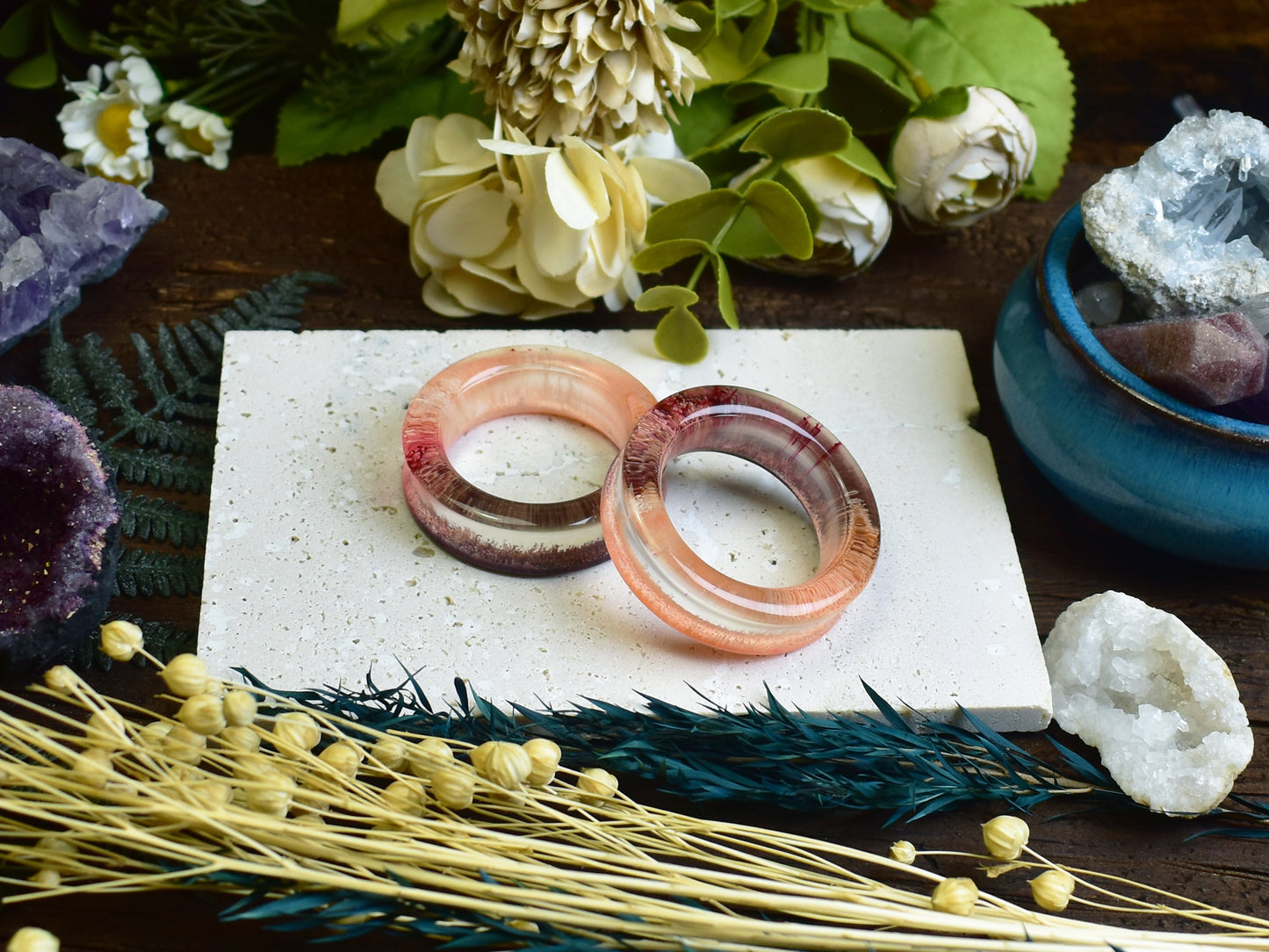 Tunele do uszu 48mm | Gruba ścianka | Para Spirit Of Copper