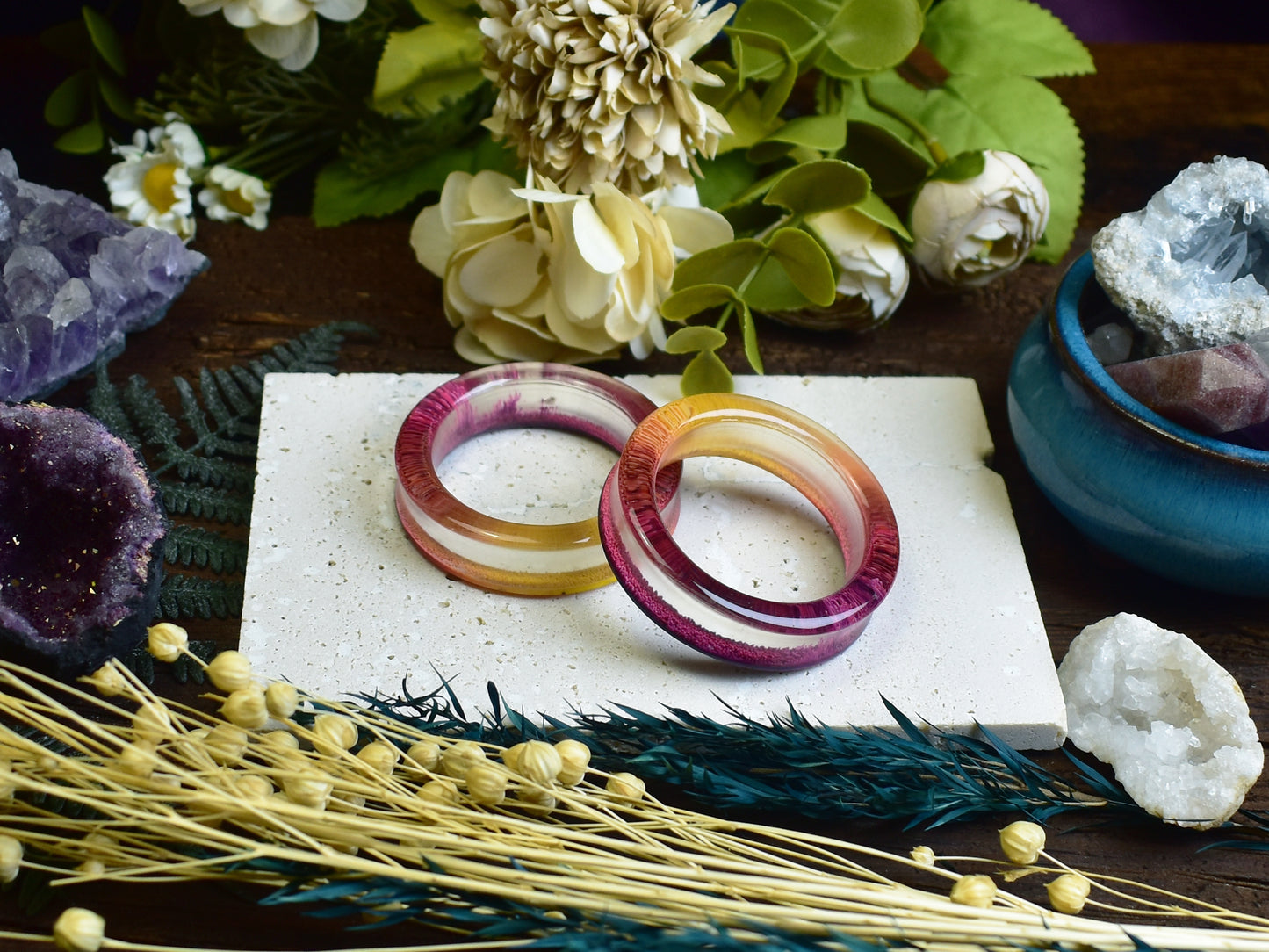 Tunele do uszu 54mm | Gruba ścianka | Para Spirit Of Copper