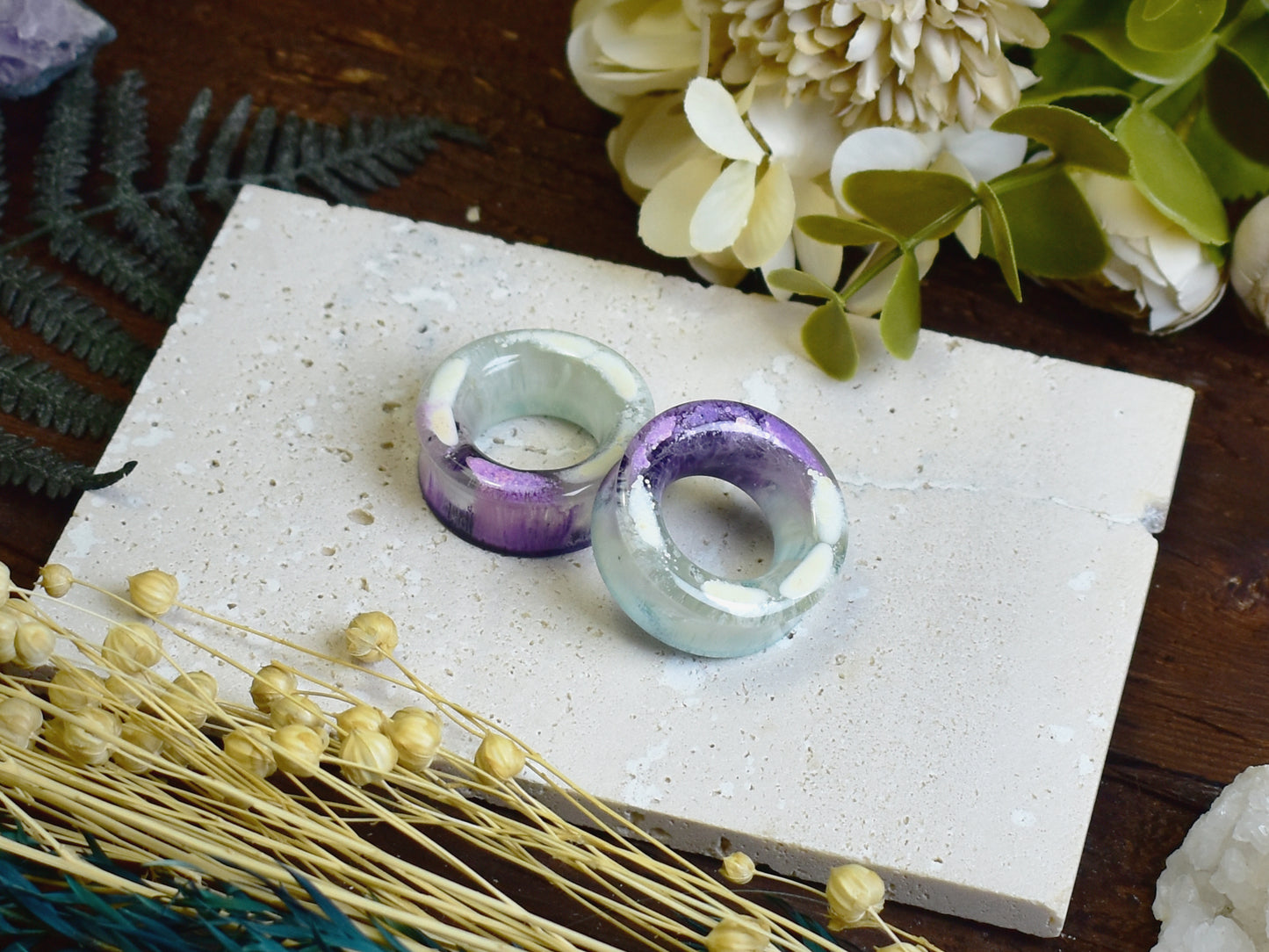 Tunele do uszu 32mm | Gruba ścianka | Para Spirit Of Copper