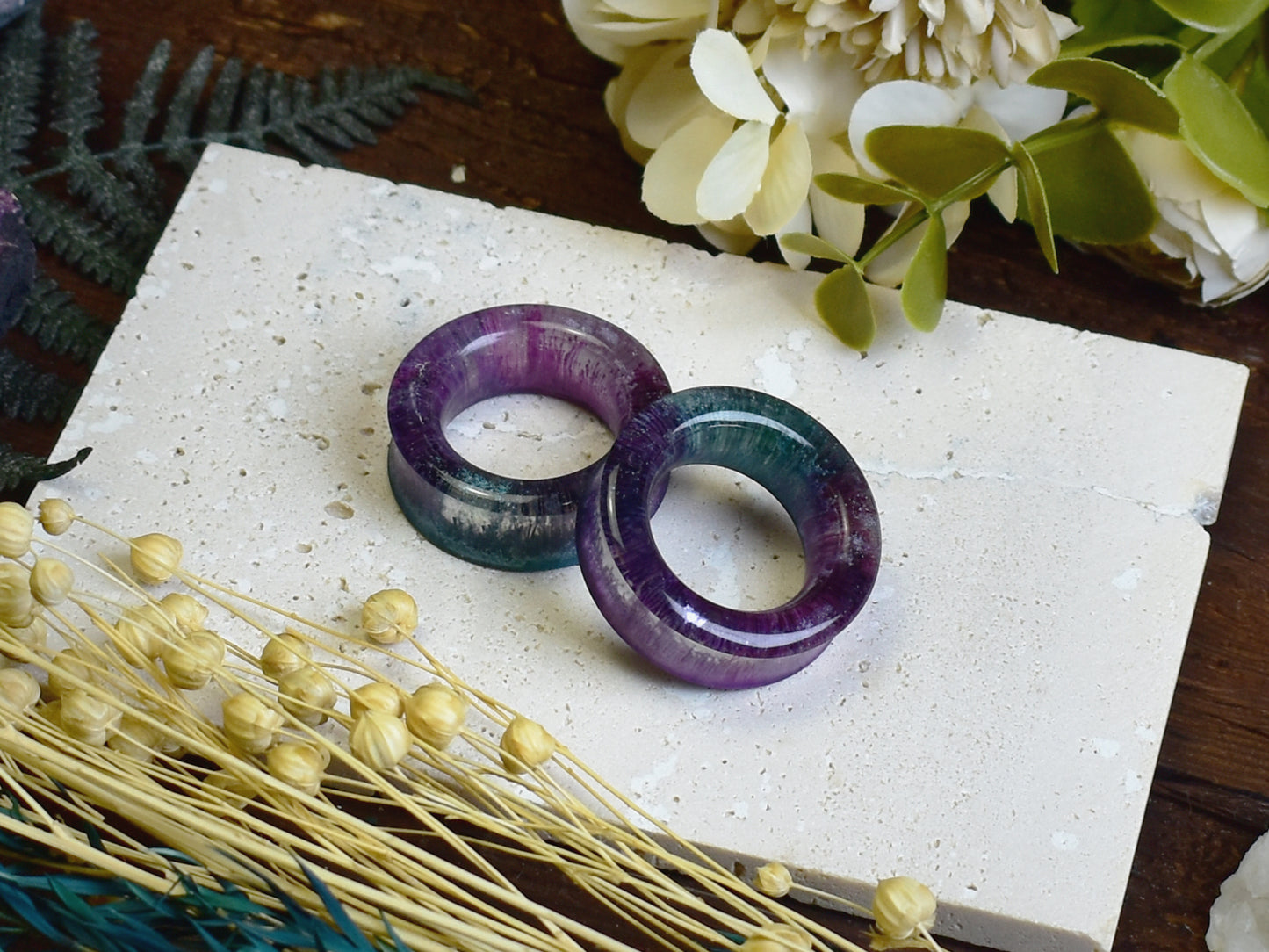 Tunele do uszu 36mm | Gruba ścianka | Para Spirit Of Copper