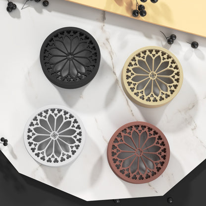 Ear Tunnels with Rosette | 14 Colors