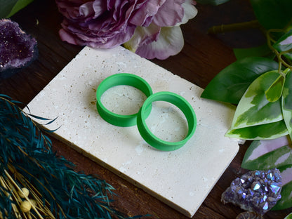 Túneles para orejas 10-100mm | Verde | Impresión 3D