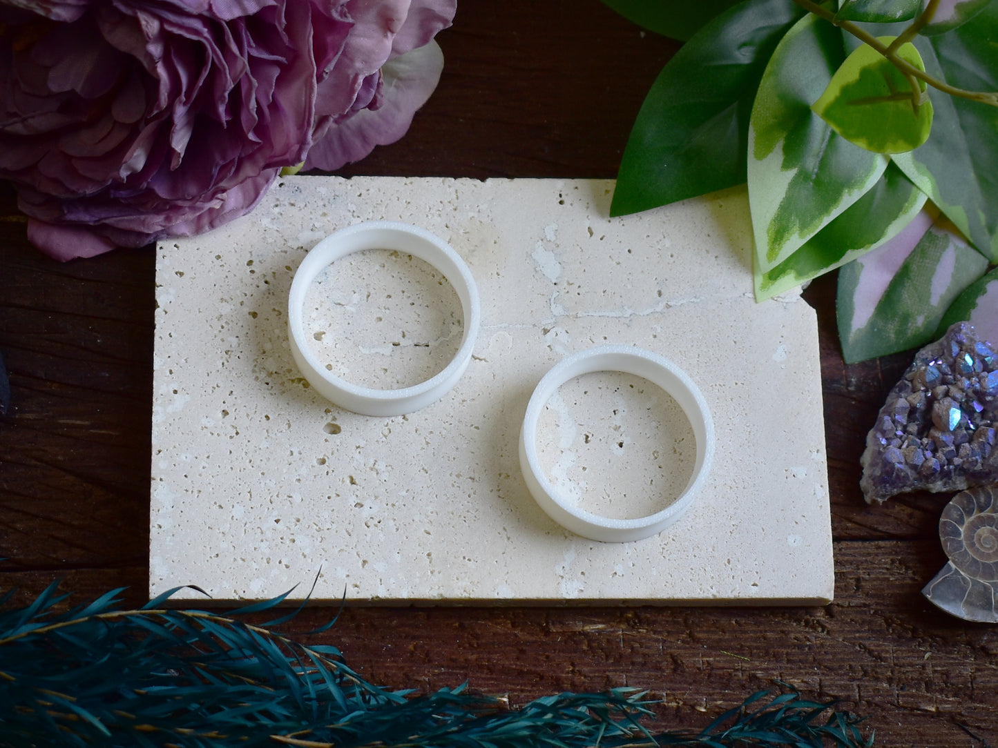 Túneles para orejas 10-100mm | Blanco