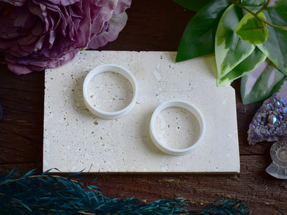 Túneles para orejas 10-100mm | Blanco