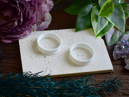 Túneles para orejas 10-100mm | Blanco