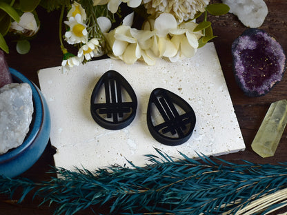 Tunele w Kształcie Łezki z Potrójnym Odwróconym Krzyżem | 14 Kolorów