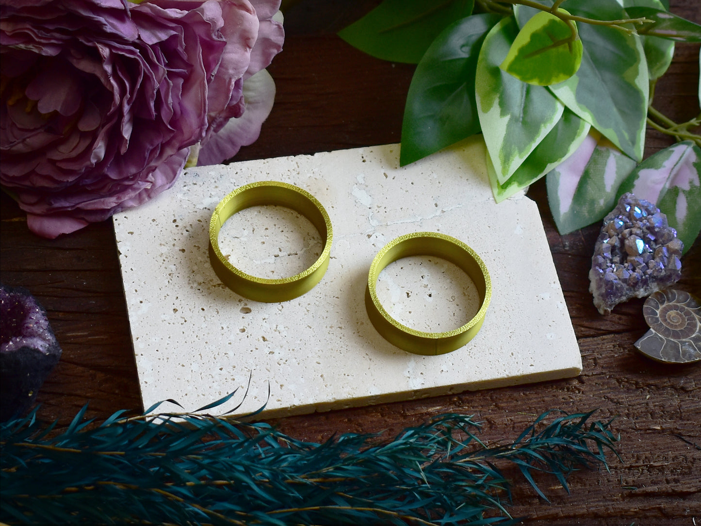 Tunele do uszu 10-100mm | Złote