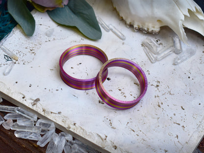 Ear tunnels 10-100mm | Twisted Pink | 12 Shapes