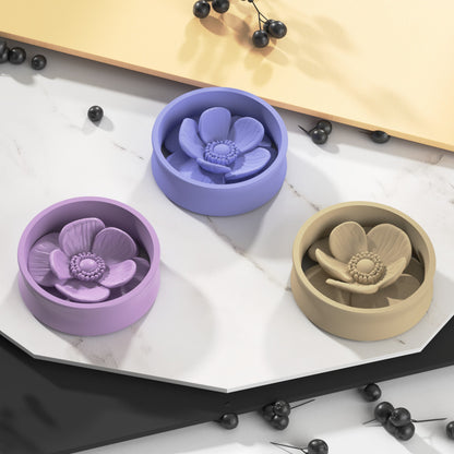 Ohrtunnel mit Mohnblume | 14 Farben