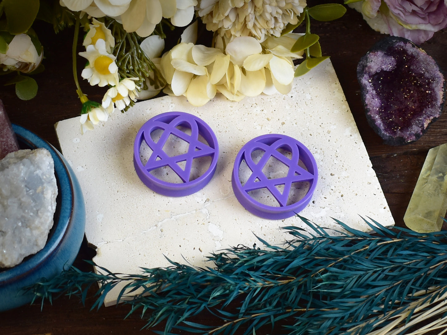 Ohrtunnel mit Facehugger | 14 Farben