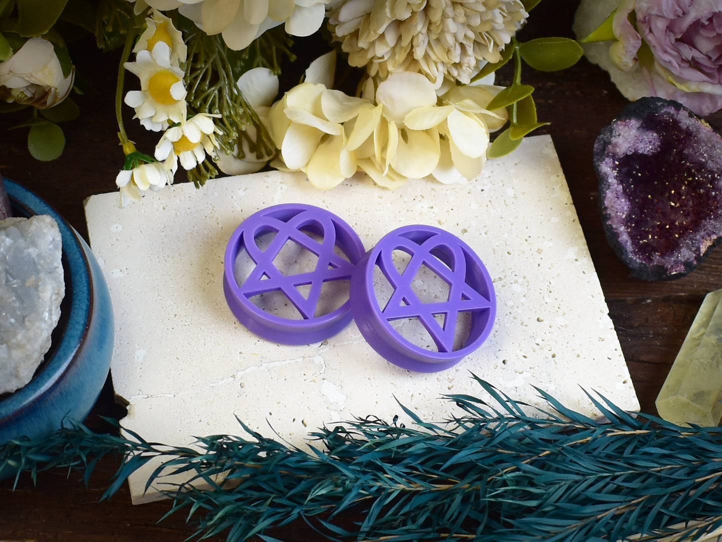 Ohrtunnel mit Facehugger | 14 Farben