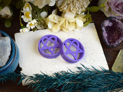 Ohrtunnel mit Facehugger | 14 Farben