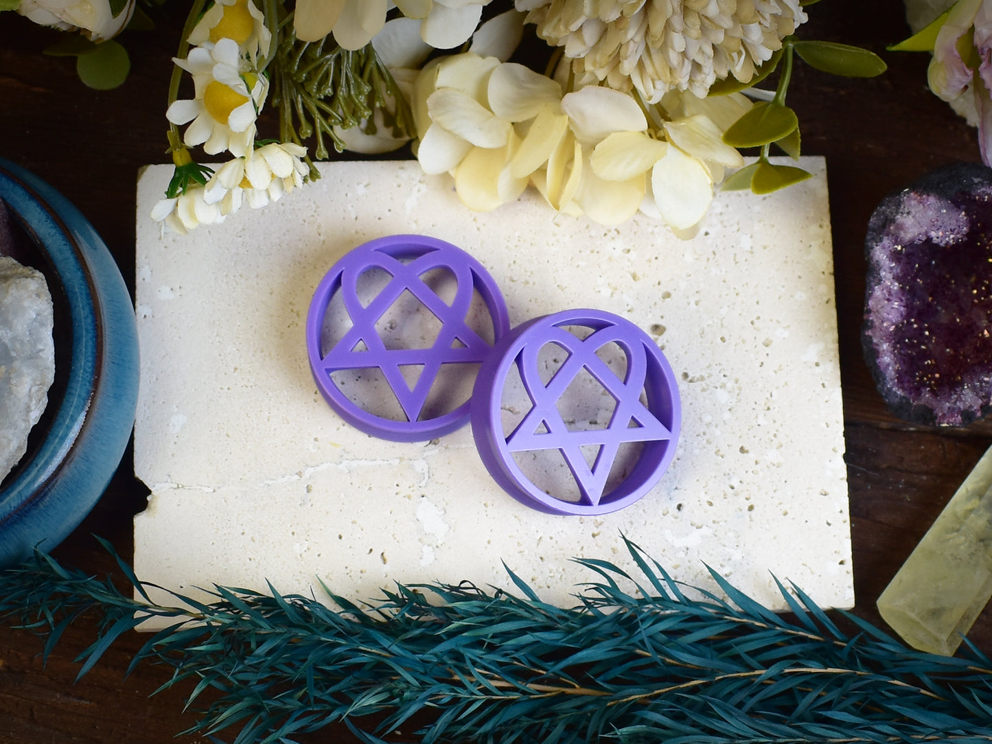 Ohrtunnel mit Facehugger | 14 Farben