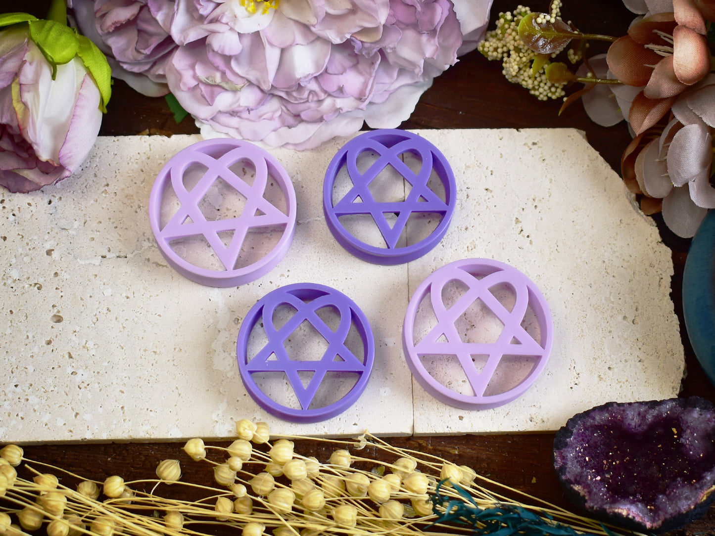 Ohrtunnel mit Facehugger | 14 Farben