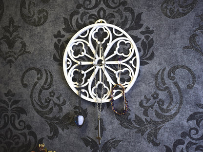 Gothic Rose Window Jewelry Holder Spirit Of Copper