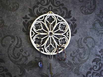 Gothic Rose Window Jewelry Holder Spirit Of Copper