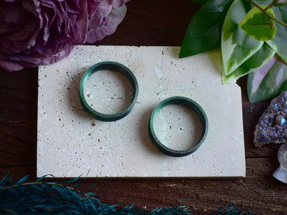 Tunele do uszu 10-100mm | Czarno-zielone