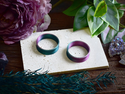 Tunele do uszu 10-100mm | Zielono-różowe