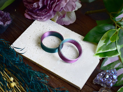 Tunele do uszu 10-100mm | Zielono-różowe