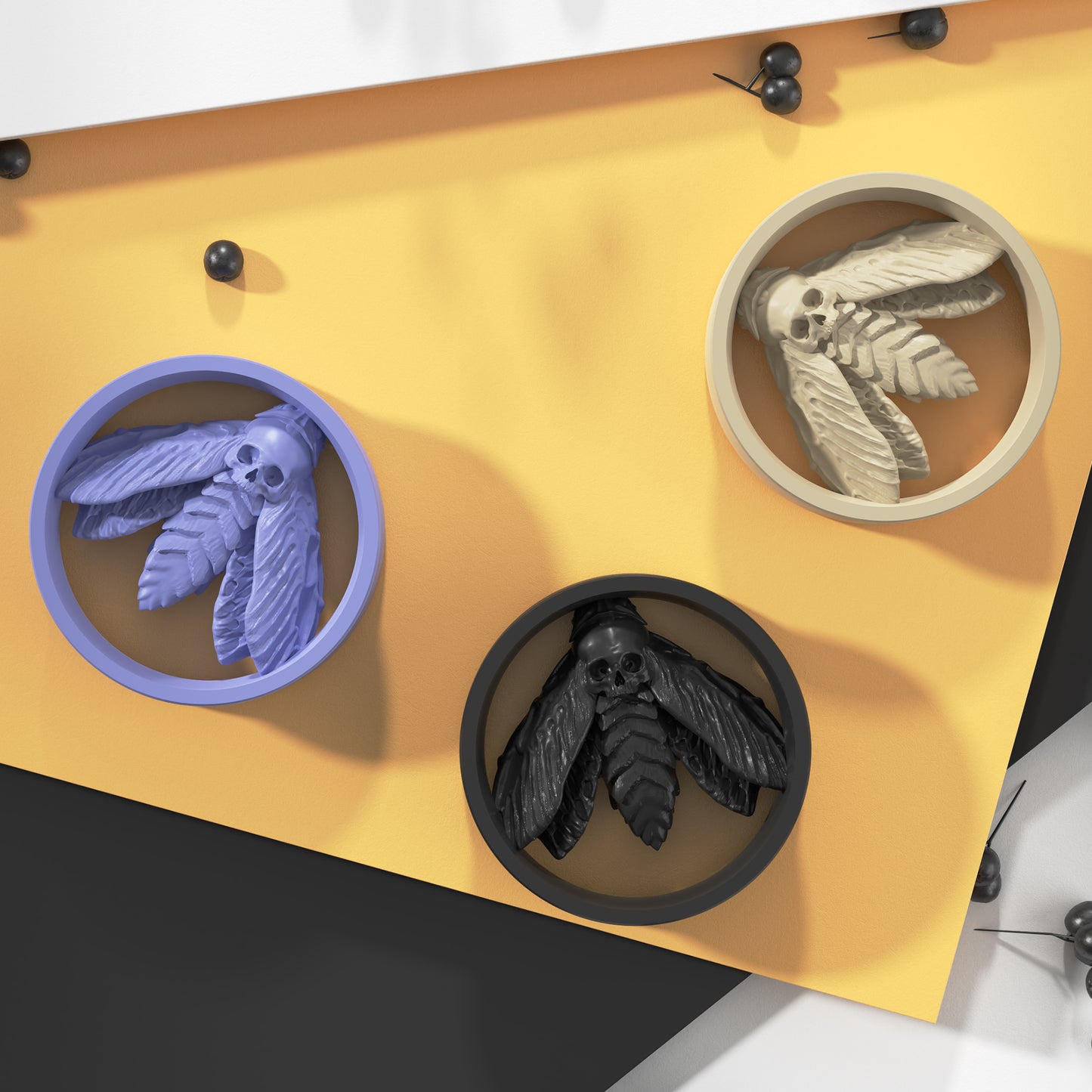 Ear Tunnels with Death’s-head Hawkmoth | 14 Colors